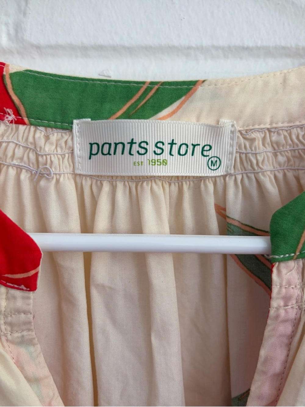 Pants Store 100% Cotton Floral Midi Dress, SZ M EUC 🌺 - Picture 5 of 7